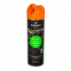 Oranžová fluorescenčná farba v spreji na označenie stromov 500 ml Soppec Fluo