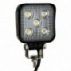 Pracovní světlo 5 Led 15w Mini Square 12v 281lm 24v 975lm