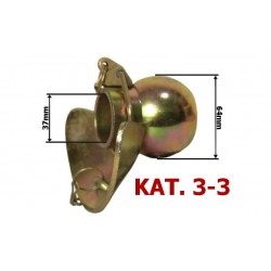 Guľa s golierom 64x37x12mm Kat. č.: 3-3