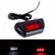 Predné 3-LED obrysové svetlo 12v 24v bielo-červené Horpol