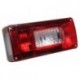 Zadná pravá kombinovaná žiarovka 12v 24v s bielym blinkrom a hmlovým svetlom Horpol