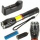 LED svítilna s nastavitelným zoomem Cob Battery