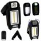 Bateriová ruční led svítilna s pogumovaným krytem IP40