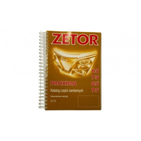 Zetor Proxima 65 75 85 95 Katalóg