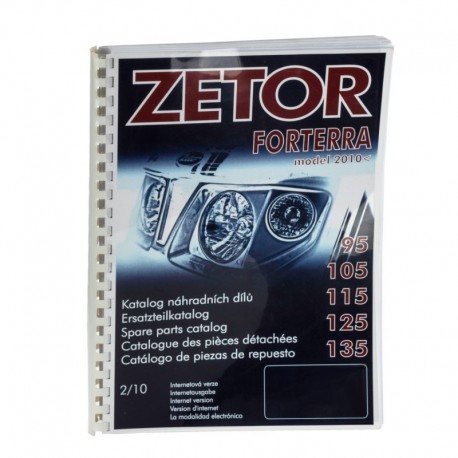 Zetor Forterra Katalog 95 105 115 125 135