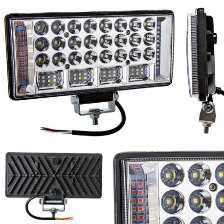 Pracovné svetlo Panel Ľad 12v 24v 140w +20w Cree