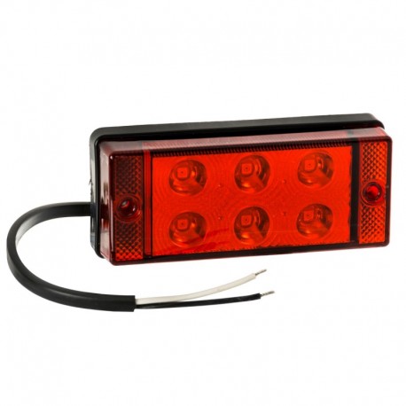 Zadní mlhové světlo 6 Led12v 24v Horpol