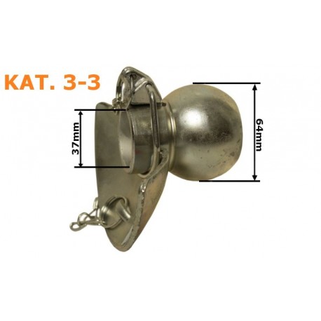 Guľa s golierom 64x37x17mm Kat. č.: 3-3