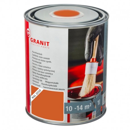 Lak RAL 2010 Glare Orange 1l Amazone Granite