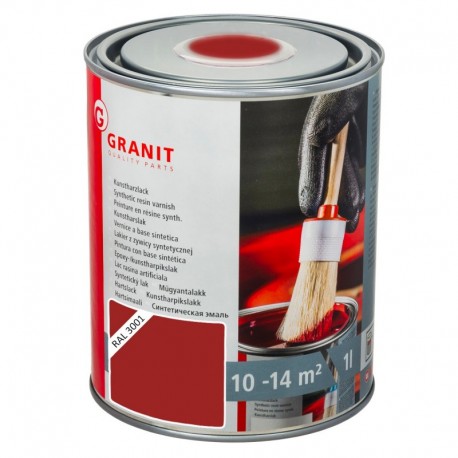 Lak RAL 3001 Signal Red 1l Žula
