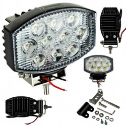 Pracovná lampa 10 ľad 30w oválna 3 polohy rukoväte