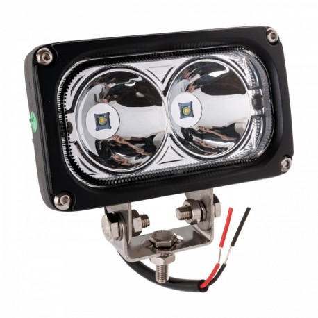 Ľad pracovné svetlo 9-32v, 2ledx15w 3000lm 6000k