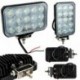Pracovné svetlo 15 Led 45w 2100lm obdĺžniková 3 polohy rukoväte