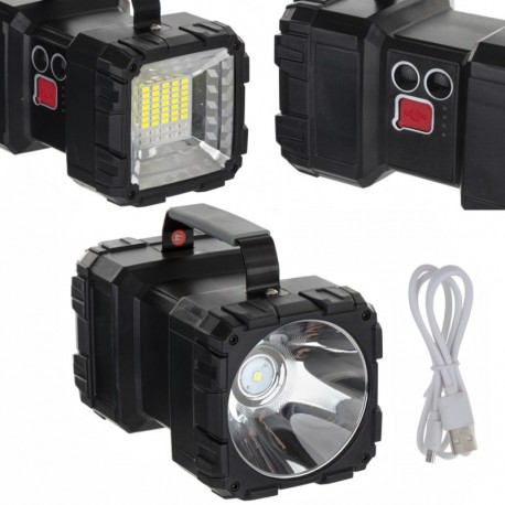 Dobíjacia baterka Searchlight 2v1 1200lm Výkonných 46 LED