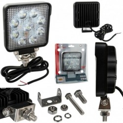 Pracovné svetlo 9led 15w 12v 24v 1500lm