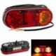 LED kĺbové zadné svetlo 12v 24v pravé s osvetlením ŠPZ LED pozičné svetlo