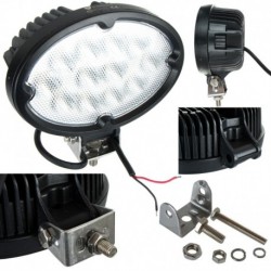 Pracovné svetlo 12 Led 36w Oválne rozptýlené svetlo