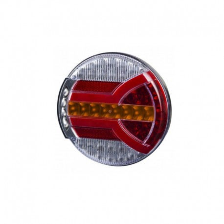 zadné svetlo 61 LED s dynamickým ukazovateľom 12v 24v Horpol