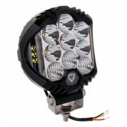 Pracovné svetlo 40 ľad 40w 12v 24v 3800lm s 40drl denným svetlom a bočným svetlom