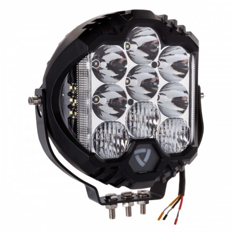 Pracovné svetlo 40 ľad 70w 12v 24v 6500lm s 40drl denným svetlom a bočným svetlom