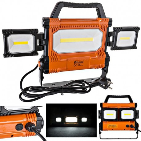 Halogenová led světlo 30w + 20w 4500lm Cob