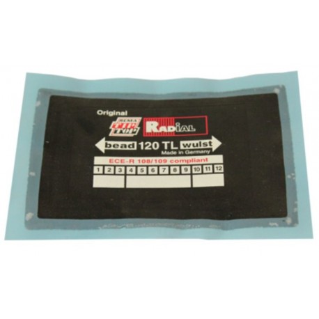 Záplata na pneumatiku 120tl 80mmx125mm 512-1207 Tiptop
