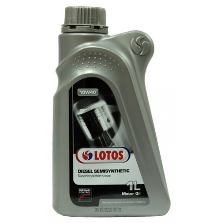 Lotos Diesel polosyntetický 10w/40 1l termokontrola