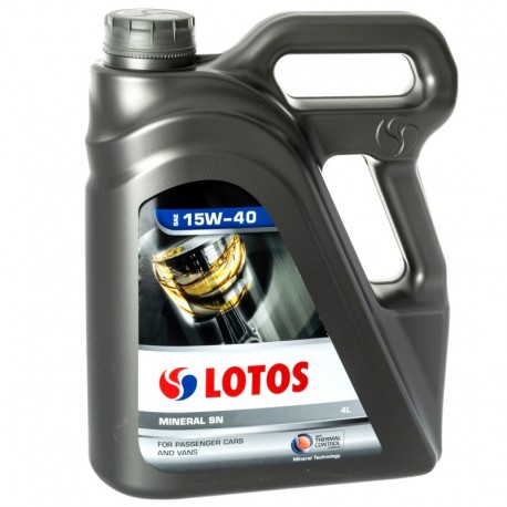 Lotos Mineralny olej Sj/Cf 15w/40 4l
