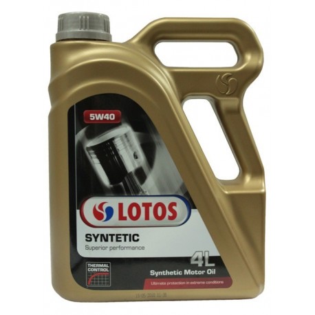 Lotos Olej Syntetic Plus 5w40 4l Gold