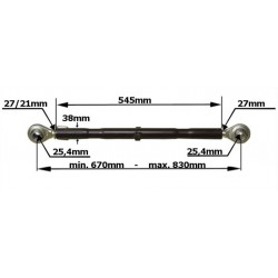 Tretí Bod Mf 690 590 290 Dĺžka 670-830mm 893439m91