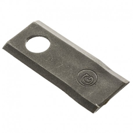 Rotační žací nůž ohnutý 40x96x3mm Fi 19 Deutz 06561544