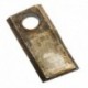 Kotoučový žací nůž levý 105x50x4 Fi 20mm Kuhn K6801410