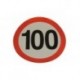 Nálepka obmedzenia rýchlosti 100km/H Fi 200mm