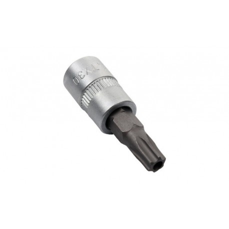 Tupý nástrčný kľúč Torx 1/4" Tx 30
