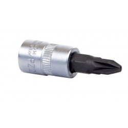 Nástrčný kľúč 1/4" Pz 2 Crv oceľ
