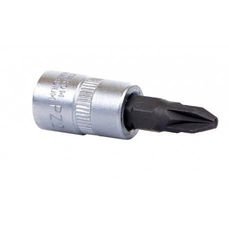 Nástrčný kľúč 1/4" Pz 2 Crv oceľ