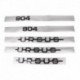 Samolepky Ursus 904 Set.