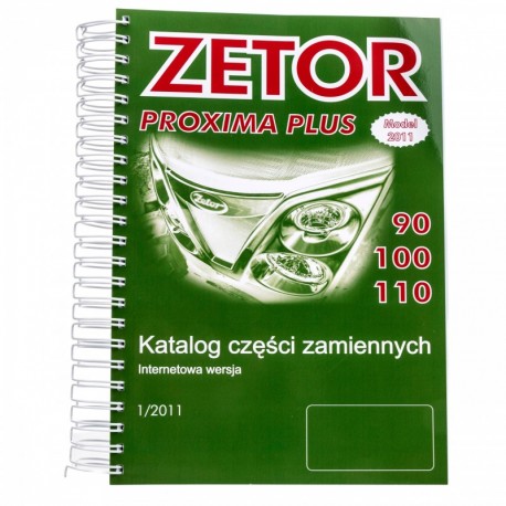 Zetor Proxima Plus 90 100 110 katalog