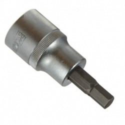1/2" 7mm imbusový nástrčný kľúč Chromvanádová oceľ