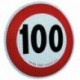 Nálepka omezení rychlosti 100km/H Reflexní