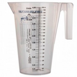 Kalibračný kelímok Odmerka na postrek Smart s rukoväťou 2000 ml M002000k