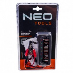Neo 11-986 Tester batérií a nabíjania s 12v led diódami