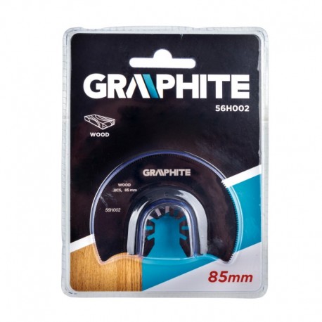 Hcs polkruhový kotúč na drevo 85mm Grafit 56h002