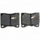 Brzdové destičky Knott Zetor FORTERRA 2 ks. 935023 Comfort 1039.02.Z08