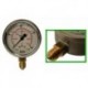 Manometer Fi 63 Bsp 1/4" Spodný rozsah 0-400 Bar Wika