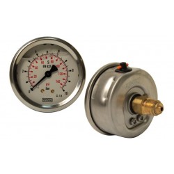 Manometer Fi 63 Bsp 1/4" zadný Rozsah 0-10 Bar Wika