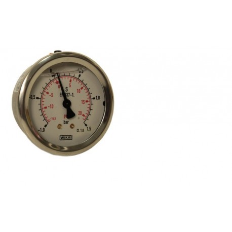 Manometr 1/4" zadní Rozsah -1 až 1,5 Baru