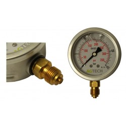 Manometer Fi 63 Bsp 1/4" Spodný rozsah 0-25 Bar Agtech