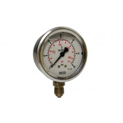 Manometer Fi 63 Bsp 1/4" spodný Rozsah 0-60 Bar Wika