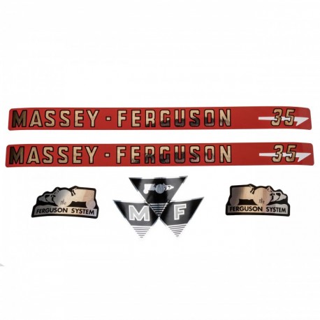 Súprava obtlačkov Massey Ferguson Mf35 3406970m91